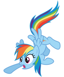 Size: 5000x6000 | Tagged: safe, artist:midnight--blitz, rainbow dash, pegasus, pony, g4, absurd resolution, female, mare, simple background, solo, transparent background, vector