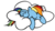 Size: 3588x2042 | Tagged: dead source, safe, artist:mahaugher, rainbow dash, g4, cloud, female, sleeping, solo