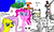 Size: 1196x713 | Tagged: safe, angel bunny, fluttershy, pinkie pie, twilight sparkle, g4, fantasy class, flockdraw, knight, okay, warrior