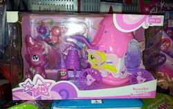 Size: 852x538 | Tagged: safe, fluttershy, g4, alcohol, beer, doll, irl, my sweet pony, photo, toy
