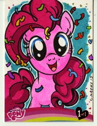 Size: 1280x1660 | Tagged: safe, artist:chris meeks, pinkie pie, g4, cover, female, solo