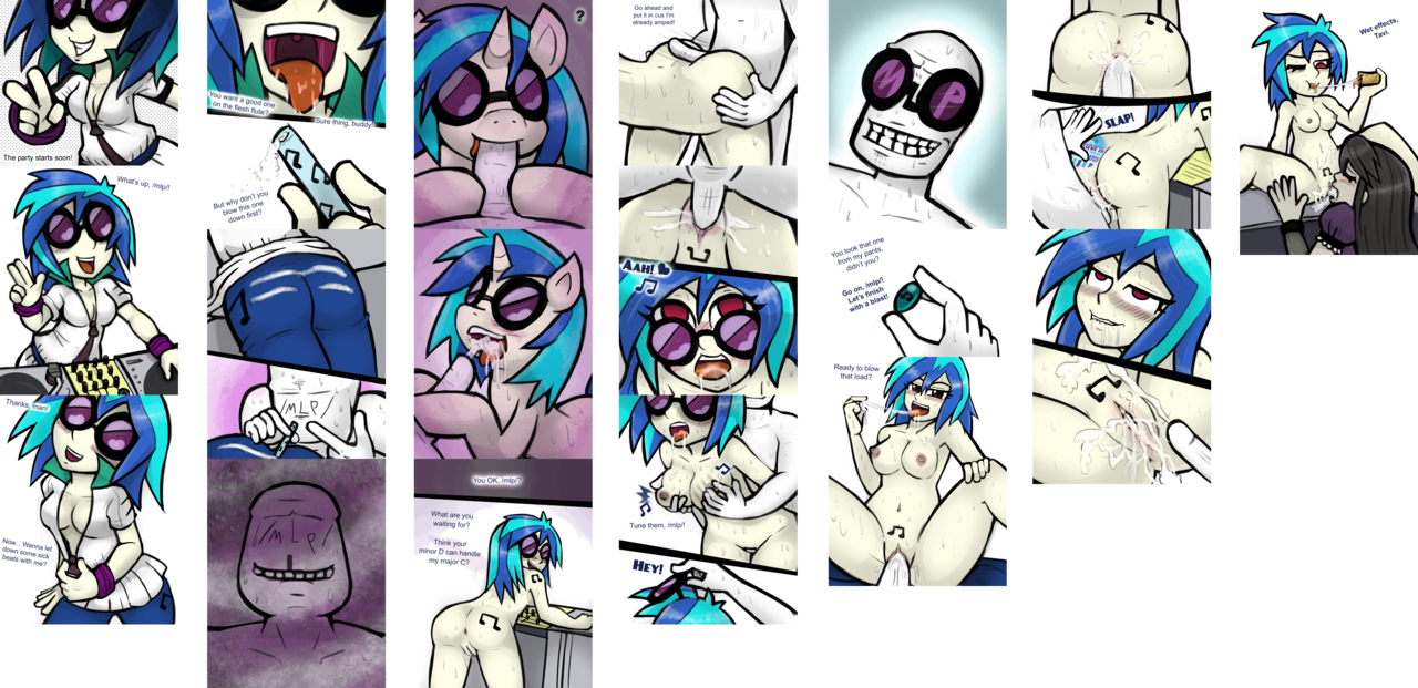 389600 Explicit Artist Livesmutanon Dj Pon 3 Nightmare Rarity