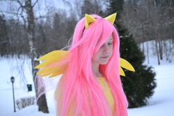Size: 4608x3072 | Tagged: safe, artist:rinchicosplay, fluttershy, human, g4, cosplay, irl, irl human, photo, solo