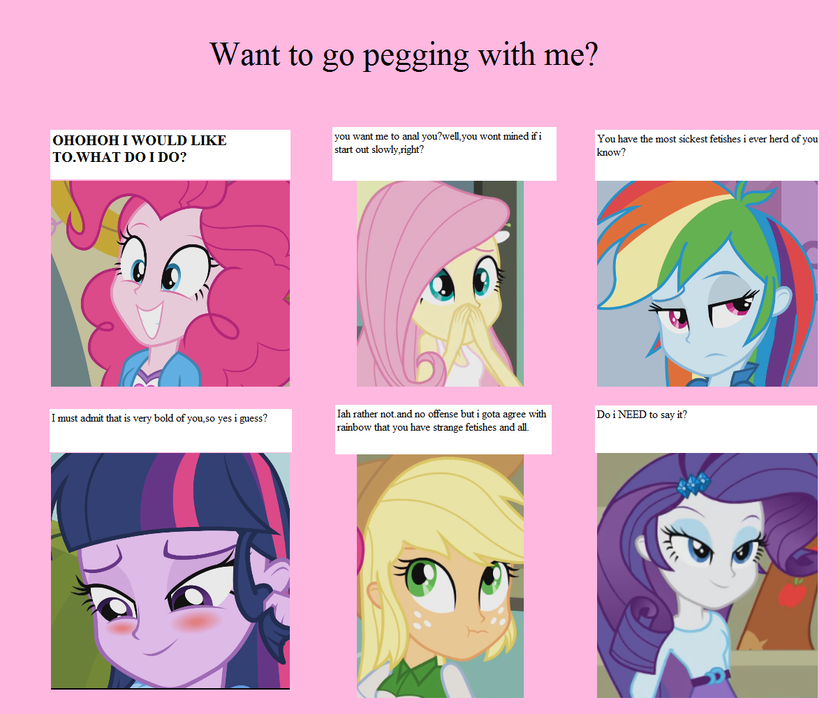 Being told. My little Pony memes. My little Pony meme. My little Pony 2013 meme. Читать человек и пони МЛП полюбили друг друга.