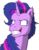 Size: 721x929 | Tagged: safe, artist:colossalstinker, twilight sparkle, pony, unicorn, g3, g4, female, g4 to g3, generation leap, mare, simple background, solo, transparent background, twilight snapple, unicorn twilight
