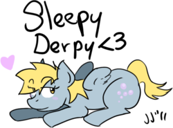 Size: 538x398 | Tagged: safe, artist:herpydooves, derpy hooves, pegasus, pony, g4, female, mare, solo