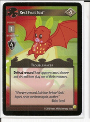 Size: 477x640 | Tagged: safe, enterplay, fruit bat, g4, gencon, my little pony collectible card game, ccg, merchandise