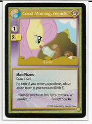 Size: 477x640 | Tagged: safe, enterplay, fluttershy, g4, gencon, my little pony collectible card game, ccg, merchandise