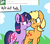 Size: 824x717 | Tagged: safe, applejack, twilight sparkle, g4, asktwijack, female, lesbian, ship:twijack, shipping