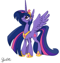 Size: 877x912 | Tagged: safe, artist:jazzlovessilkies, artist:syncallio, twilight sparkle, alicorn, pony, g4, female, mare, simple background, solo, transparent background, twilight sparkle (alicorn)