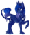 Size: 440x496 | Tagged: safe, artist:lulubell, princess luna, classical unicorn, g4, cloven hooves, female, horn, leonine tail, raised hoof, simple background, solo, transparent background, unshorn fetlocks