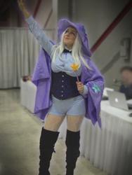 Size: 774x1032 | Tagged: safe, artist:sapphirecosplay, trixie, human, g4, cosplay, irl, irl human, photo, solo