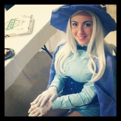 Size: 612x612 | Tagged: safe, artist:sapphirecosplay, trixie, human, g4, cosplay, irl, irl human, photo, solo