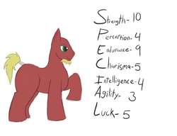 Size: 1300x1000 | Tagged: safe, artist:facade, oc, oc only, fallout equestria, solo