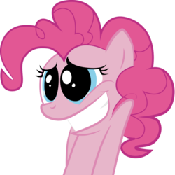 Size: 900x901 | Tagged: safe, pinkie pie, g4, female, simple background, smiling, solo, transparent background, vector