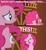 Size: 638x697 | Tagged: safe, edit, edited screencap, screencap, pinkie pie, earth pony, pony, g4, my little pony: friendship is magic, too many pinkie pies, betcha can't make a face crazier than this, clone, crazy face, duo, faic, female, image macro, le lenny face, mare, multeity, pinkie clone, text, too much pink energy is dangerous