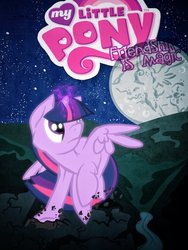 Size: 1024x1365 | Tagged: safe, artist:toxickittycat, twilight sparkle, alicorn, pony, g4, comic cover, cover, female, mare, solo, twilight sparkle (alicorn)