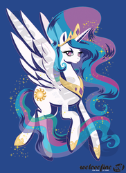 Size: 712x977 | Tagged: dead source, safe, artist:jolly-nihilist, princess celestia, alicorn, pony, g4, female, solo