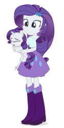 Size: 675x1350 | Tagged: safe, artist:dm29, rarity, human, pony, equestria girls, g4, adorable distress, cute, duality, duo, eyes closed, female, filly, filly rarity, frown, hnnng, holding a pony, hoofy-kicks, human ponidox, julian yeo is trying to murder us, marshmelodrama, open mouth, pony pet, put me down, simple background, square crossover, transparent background, vector, whining, younger