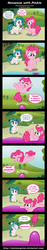 Size: 1024x5392 | Tagged: safe, artist:aleximusprime, pinkie pie, oc, oc:dew droplet, earth pony, pony, g4, comic