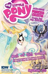 Size: 911x1400 | Tagged: safe, idw, princess celestia, g4, cover