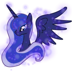Size: 1024x1024 | Tagged: safe, artist:earthequine, princess luna, g4, female, solo