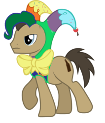 Size: 743x872 | Tagged: safe, artist:php50, pony, jester, khovansky, not doctor whooves, palindrome get, solo