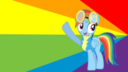 Size: 1191x670 | Tagged: safe, artist:eternityglacier, rainbow dash, g4, female, solo, wallpaper