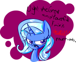 Size: 1280x1040 | Tagged: safe, artist:mushroomcookiebear, trixie, pony, unicorn, g4, female, mare, solo