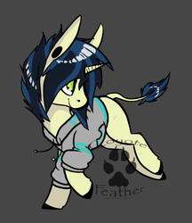 Size: 637x738 | Tagged: safe, artist:sutexii, artist:thecoyotefeather, oc, oc only, pony, unicorn, clothes, solo, sweater