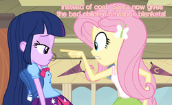 Size: 1280x781 | Tagged: safe, fluttershy, twilight sparkle, equestria girls, g4, cards against equestria girls