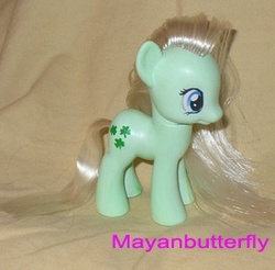 Size: 274x270 | Tagged: safe, artist:mayanbutterfly, minty (g1), g1, g4, customized toy, g1 to g4, generation leap, irl, photo, toy