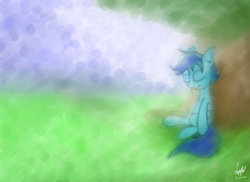 Size: 1024x745 | Tagged: safe, artist:lugiadriel14, oc, oc only, pegasus, pony, party frost, sleeping, solo, tree