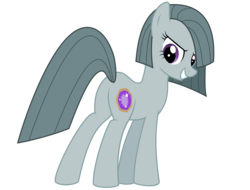 Size: 2576x1956 | Tagged: safe, artist:reitanna-seishin, marble pie, earth pony, pony, fanfic:muffins, g4, alternate cutie mark, butt, fanfic art, female, plot, simple background, solo, transparent background, vector