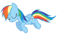 Size: 3500x2239 | Tagged: safe, artist:junkiesnewb, rainbow dash, g4, female, simple background, sleeping, solo, transparent background, vector