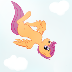Size: 1000x1000 | Tagged: safe, artist:nettle-briars, scootaloo, g4, female, solo