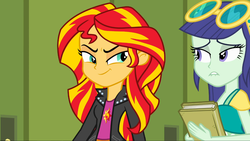 Size: 1254x707 | Tagged: safe, screencap, sunset shimmer, equestria girls, g4, my little pony equestria girls, background human