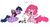 Size: 1024x562 | Tagged: safe, artist:iamsoratails, pinkie pie, twilight sparkle, slugma, g4, card, crossover, pokémon, yahtzee (game)