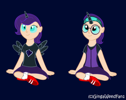 Size: 994x786 | Tagged: safe, artist:gingaweedfan1, oc, oc only, oc:nyx, human, humanized, solo