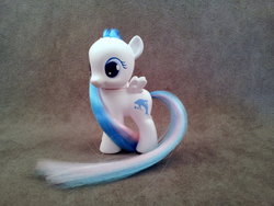 Size: 1024x768 | Tagged: safe, artist:hannaliten, eve (g2), pegasus, pony, g2, g4, customized toy, female, filly, foal, g2 to g4, generation leap, solo, toy