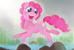 Size: 1220x833 | Tagged: safe, artist:mugg1991, pinkie pie, g4, female, solo