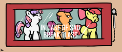 Size: 3500x1500 | Tagged: safe, artist:doggonepony, apple bloom, scootaloo, sweetie belle, g4, cutie mark crusaders