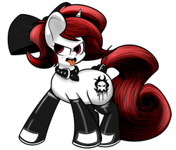 Size: 1095x927 | Tagged: safe, artist:extradan, oc, oc only, oc:lilith, pony, unicorn, solo