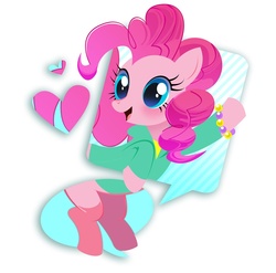 Size: 936x923 | Tagged: safe, pinkie pie, ask harajukupinkiepie, g4, female, solo