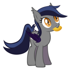 Size: 3280x3000 | Tagged: safe, artist:zee66, oc, oc only, oc:echo, bat pony, pony, g4, bat pony oc, cute, death stare, female, fruit, mango, mare, mouth hold, nom, simple background, solo, that batpony sure does love mangoes, transparent background, vector, weapons-grade cute