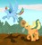 Size: 970x1032 | Tagged: safe, artist:babileilei, applejack, rainbow dash, g4