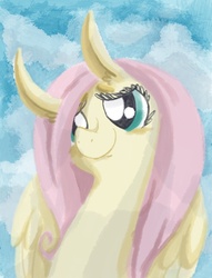 Size: 628x820 | Tagged: safe, artist:random-gal, fluttershy, g4, female, solo