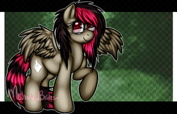 Size: 1113x718 | Tagged: safe, artist:xcollidewiththesky, oc, oc only, pegasus, pony, glasses, solo