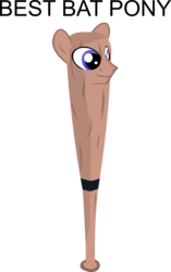 Size: 752x1200 | Tagged: dead source, safe, artist:aginpro, bat pony, pony, baseball bat, baseball bat pony, pun, simple background, solo, transparent background, visual pun