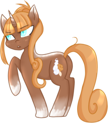 Size: 743x845 | Tagged: safe, artist:banrii, oc, oc only, pony, unicorn, solo